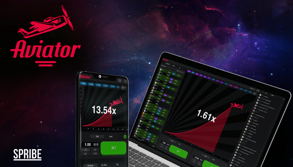 Мобильная версия Aviator на смартфоне